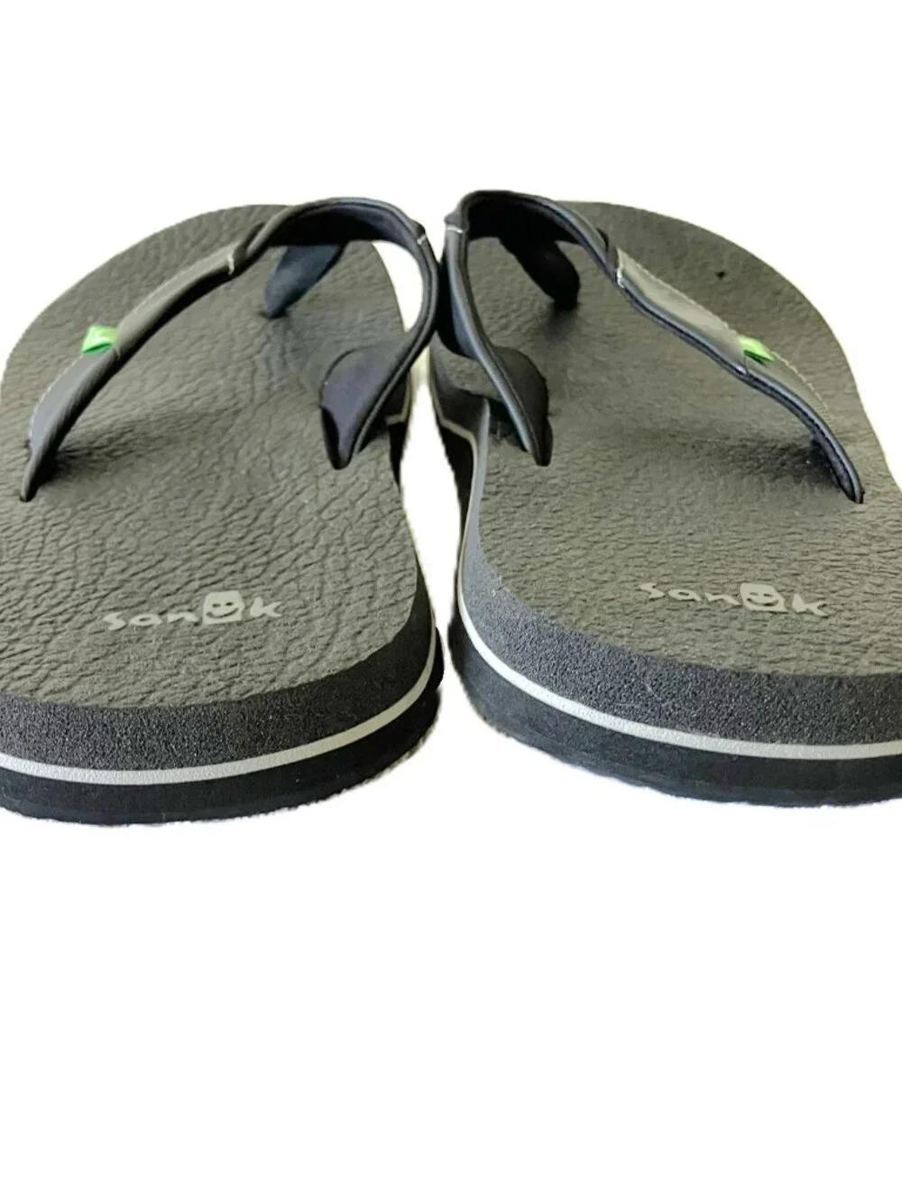 Sanuk Beer Cozy 2 Men’s Size 13 Flip Flops Sandals - Black
